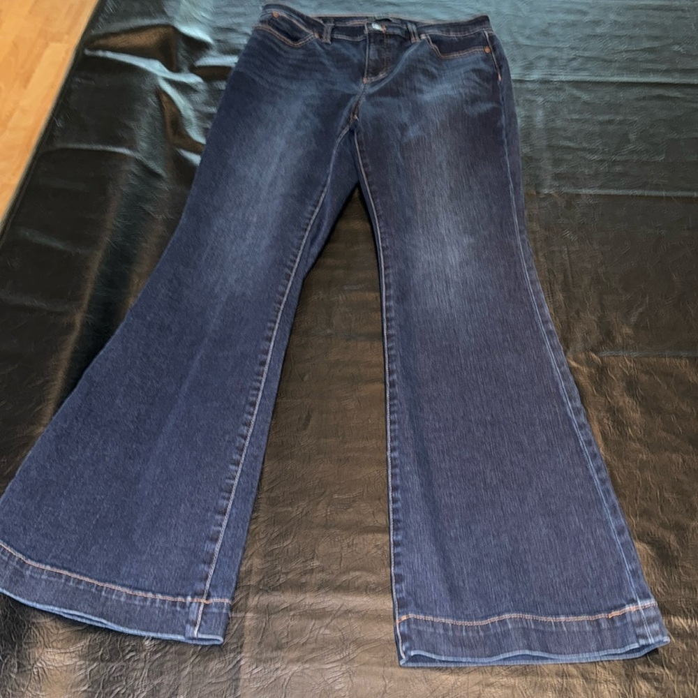Talbots Jeans, Blue Denim, Size 8, EUC